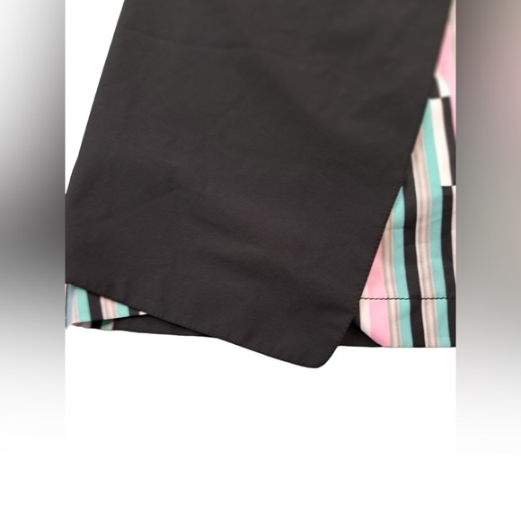 Annika Cutter & Buck size 12 black and multi color stripe tennis/golf skort - Picture 2 of 14